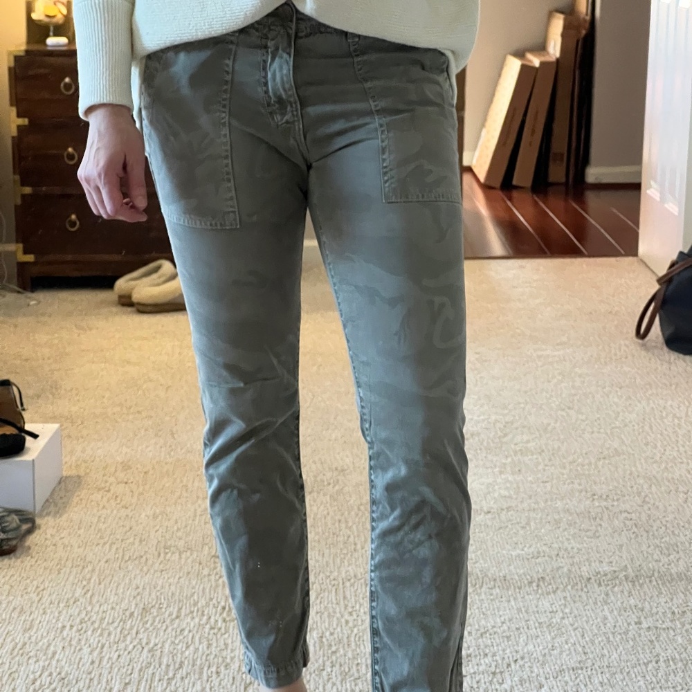 Current/ Elliott camo ankle pants